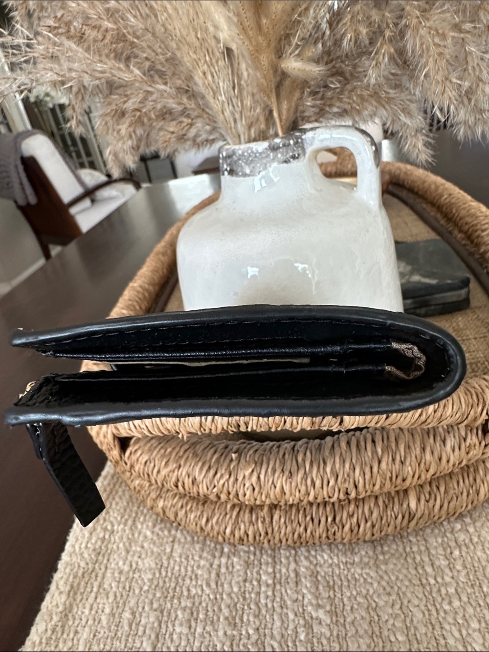 Lodis Black Pebbled Leather Wallet - Picture 6 of 10